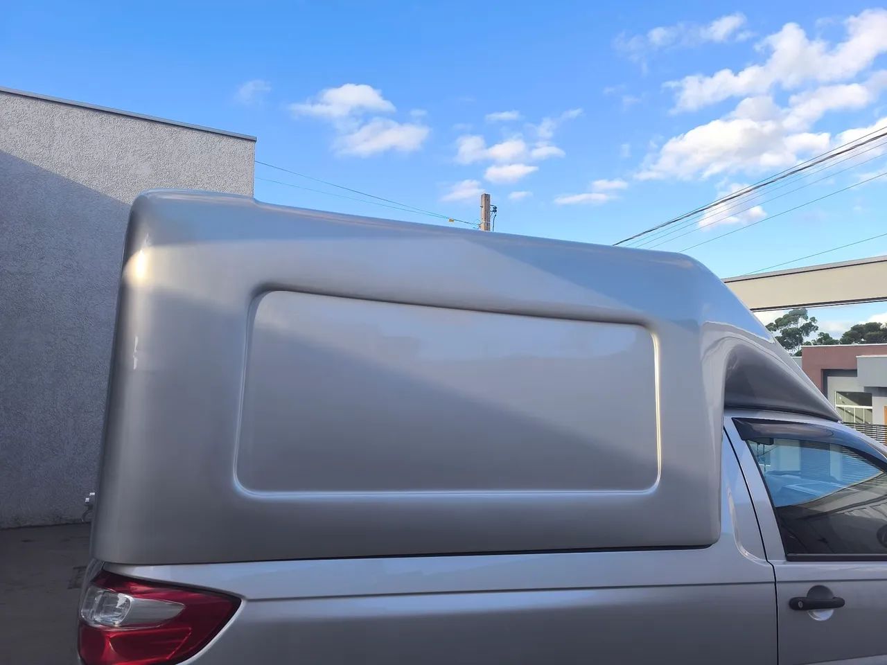 Baú Capota Fibra para Strada CS 2014 a 2020 - Foto 3