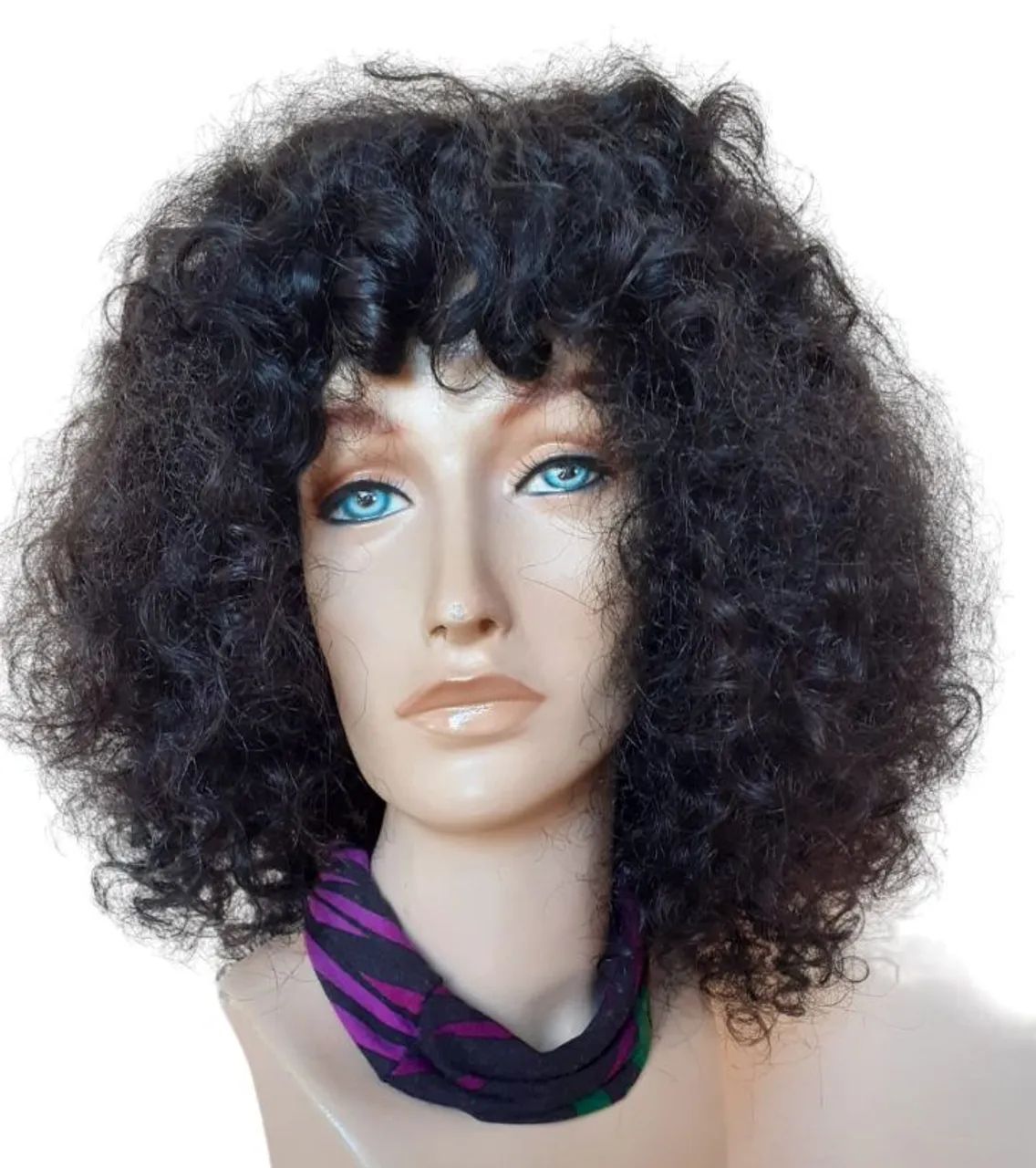 Peruca natural de cabelo humano brasileiro do sul  - Foto 2