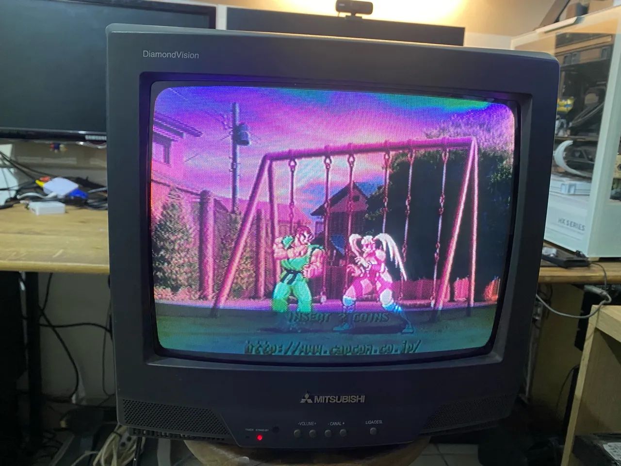Tv de tubo 14 polegadas aceito troca por games  - Foto 4