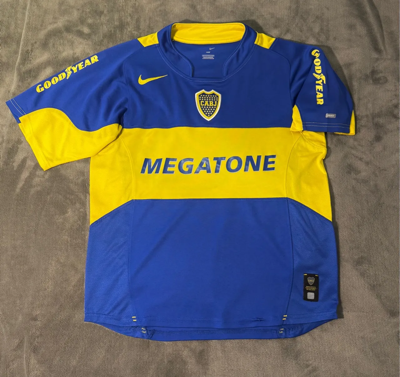 Camisa Retrô do Boca Jrs 99/00 Roman 