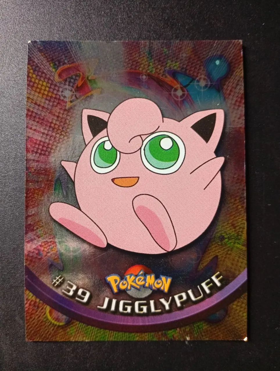 CARTA POKEMON JIGGLYPUFF FOIL TOPPS CARD