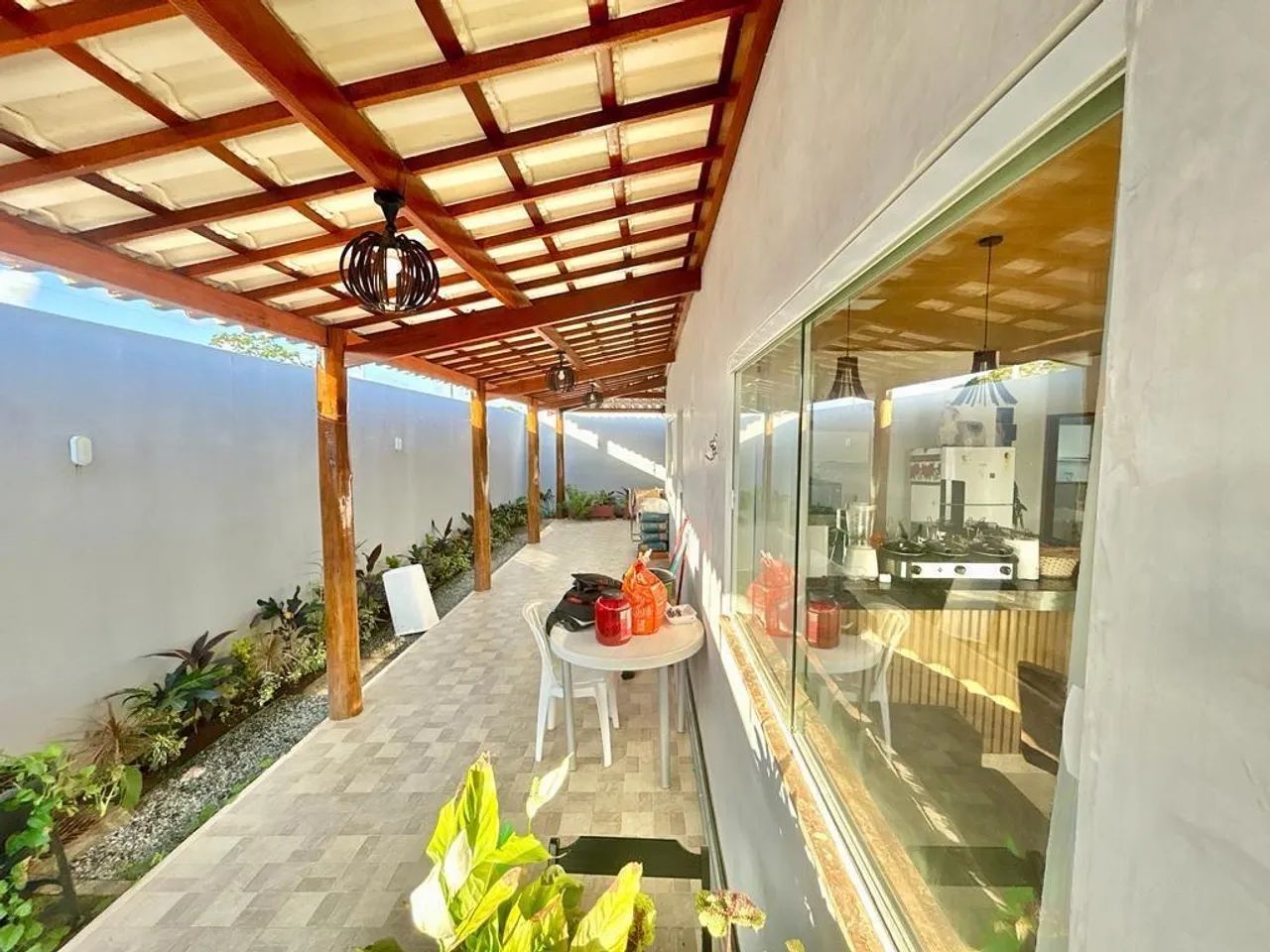 Casa com piscina e churrasqueira para temporada - Foto 3