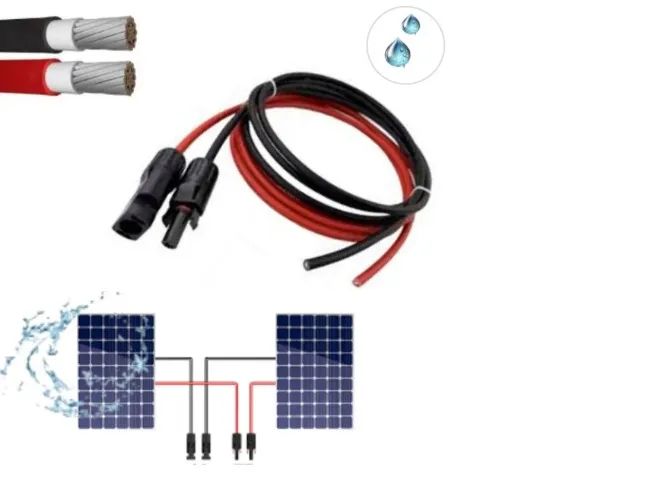 Cabo para Painel Solar 6mm com 4 metros 