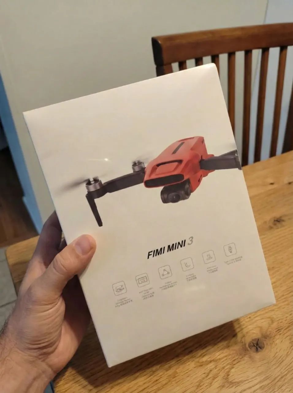 DRONE FIMI MINI 3 4K 60FPS | GIMBAL 3 EIXOS | VOO ESTÁVEL E IMAGENS PRO