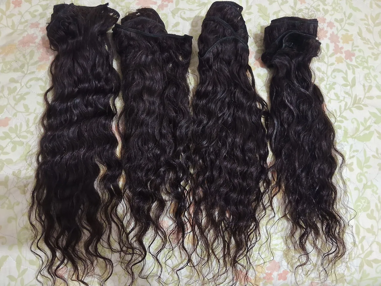Cabelo Humano Cacheado Natural -300 gramas