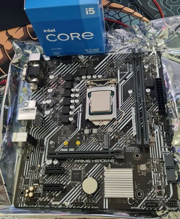i5 11400F + Placa mãe Asus - Foto 2