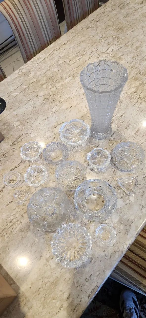LINDOS de VIDRO Vaso e Cinzeiros - Foto 2