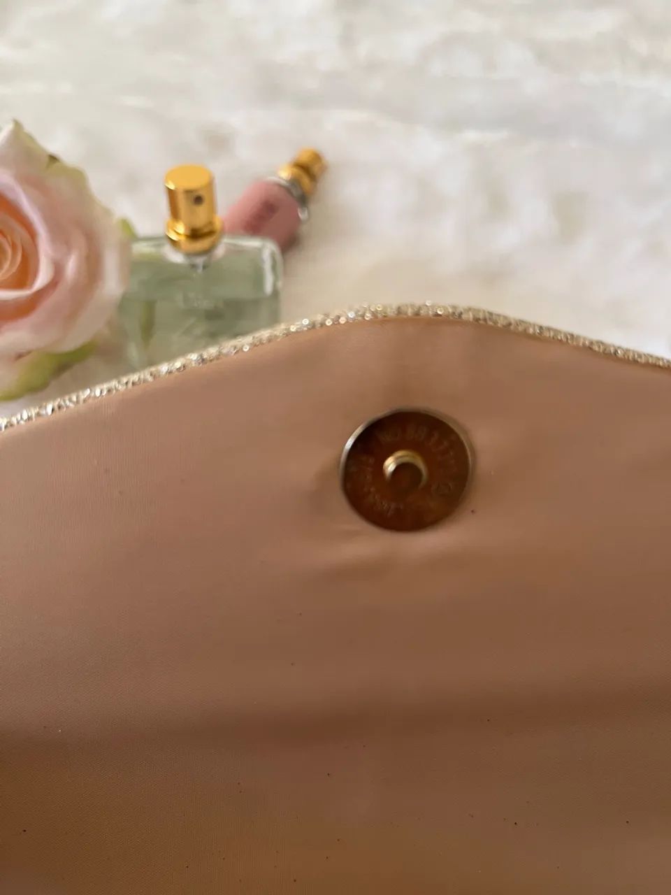 Bolsa de Festa Dourada com Pedrarias - Foto 3
