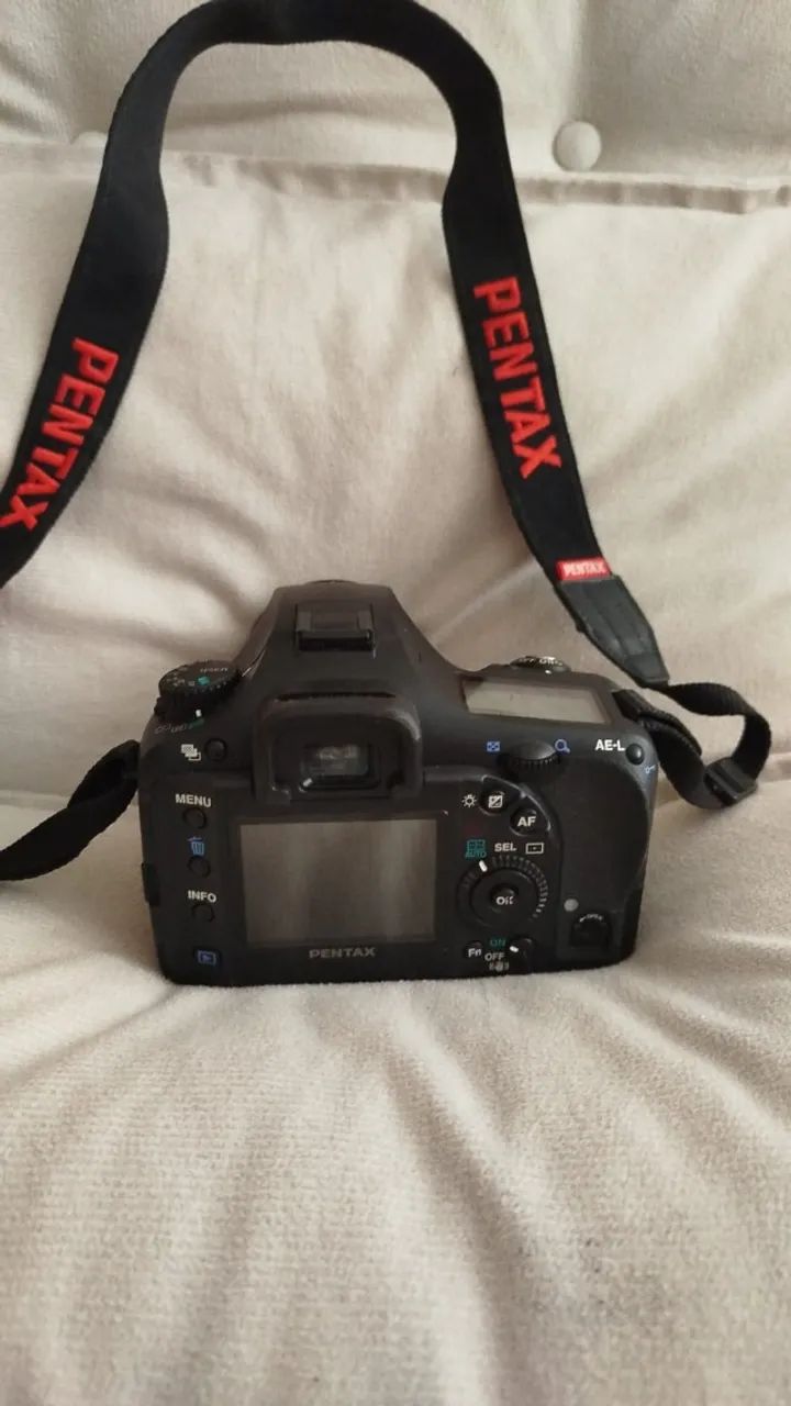 Câmera digital SLR PENTAX K10D 10.2MP com Kit COMPLETO de acessórios - Foto 3