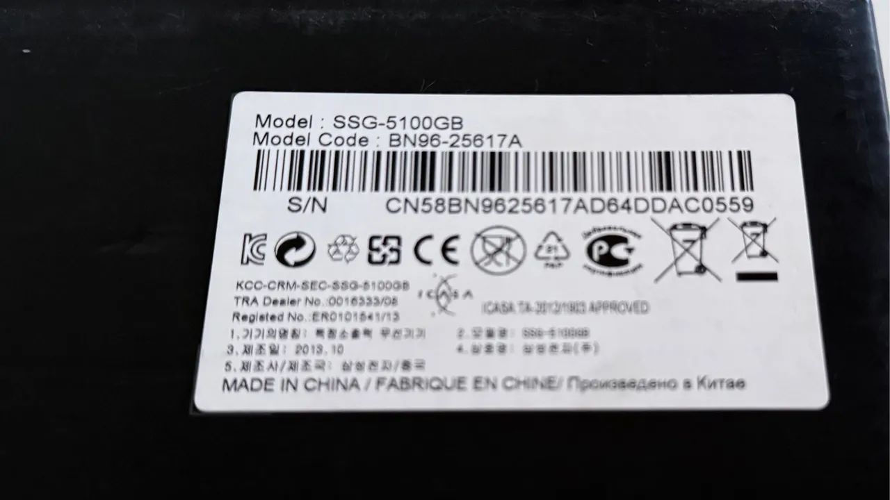 Óculos 3D Ativo Samsung SSG-5100GB - Kit com 4 unidades, lacrados e com bateria - Foto 6