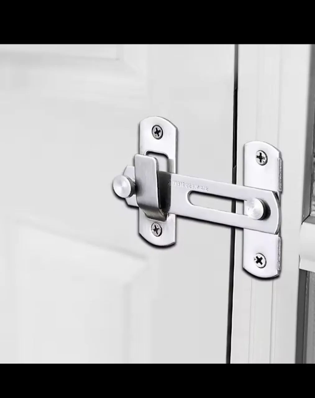 Trava de porta de seleiro 