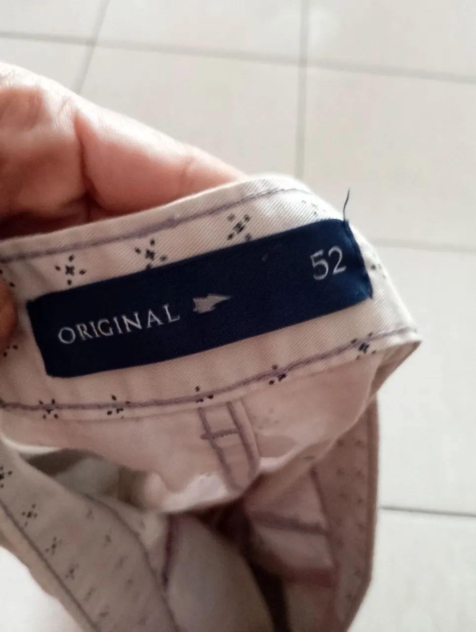 Bermuda masculina tamanho 52  - Foto 3