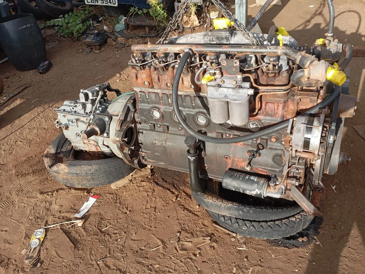 MOTOR MWM 229 6 CILINDROS