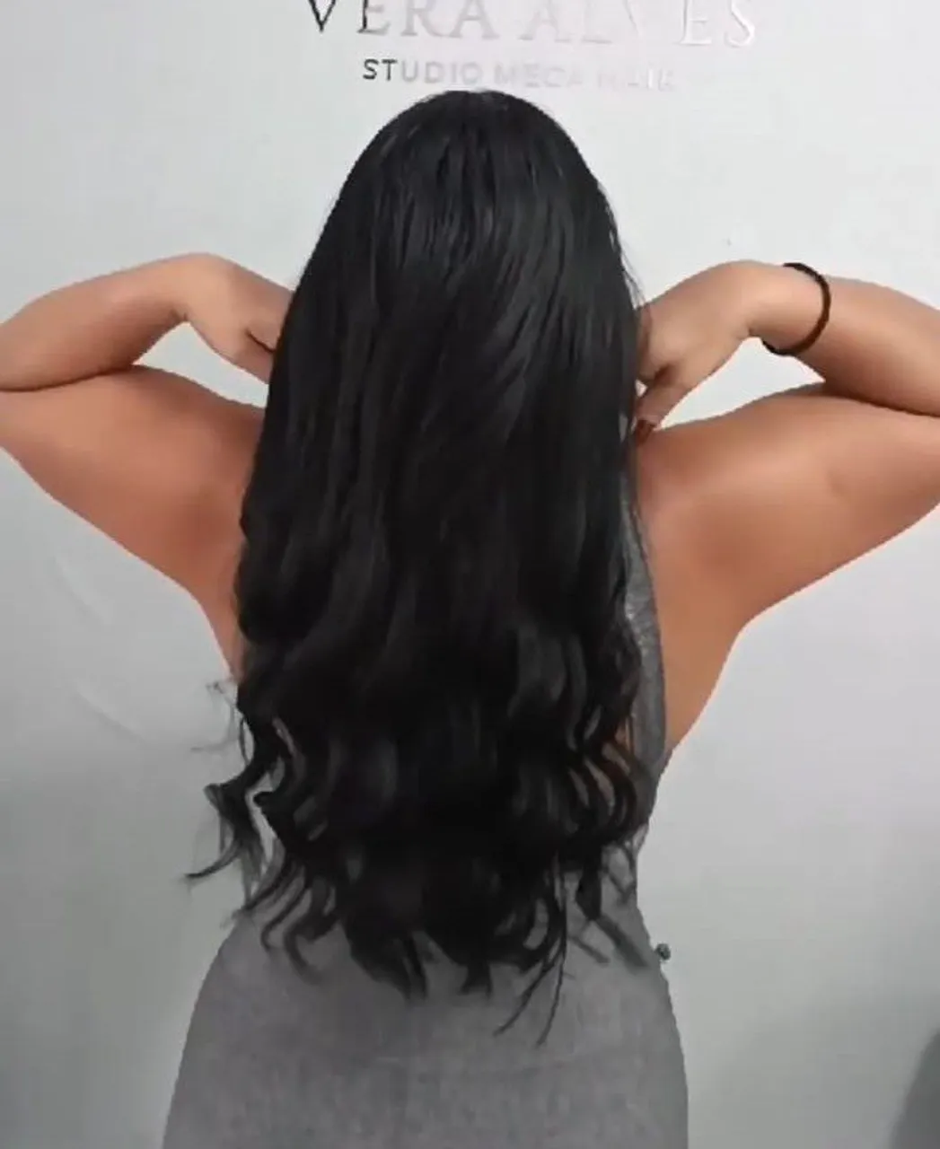 Mega hair de alta qualidade, na fita adesiva