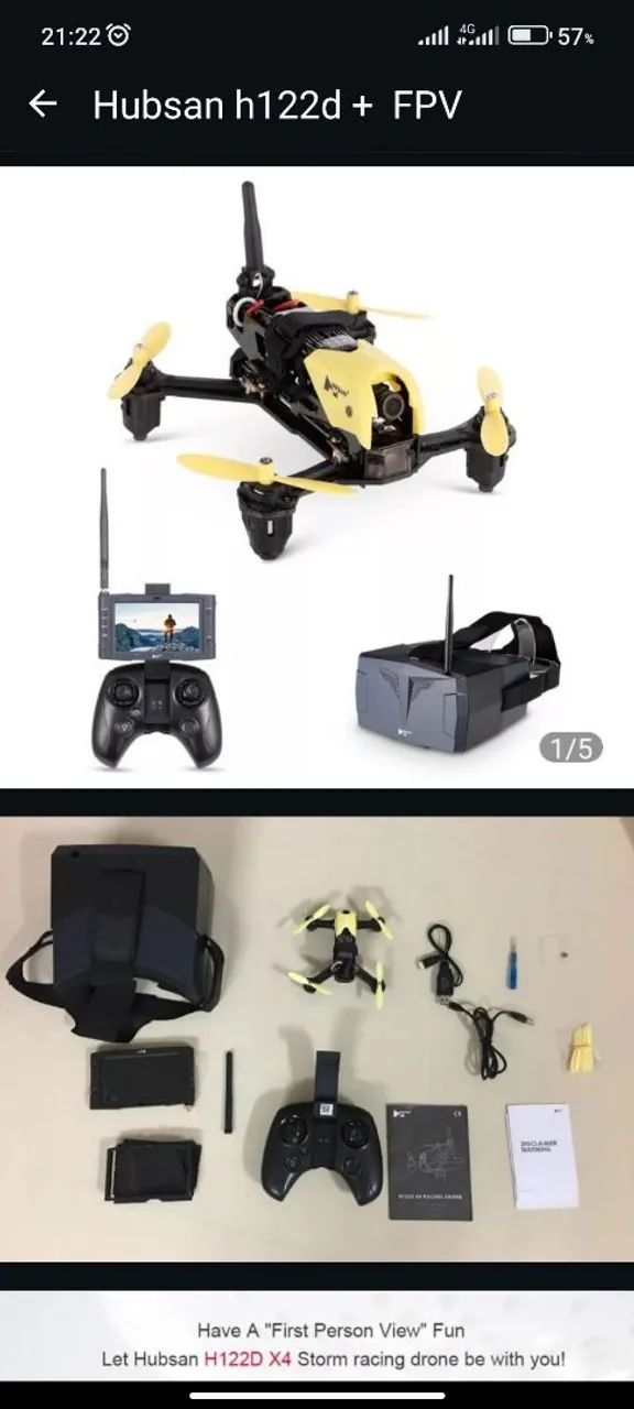 Hubsan H122D + FPV - Foto 4