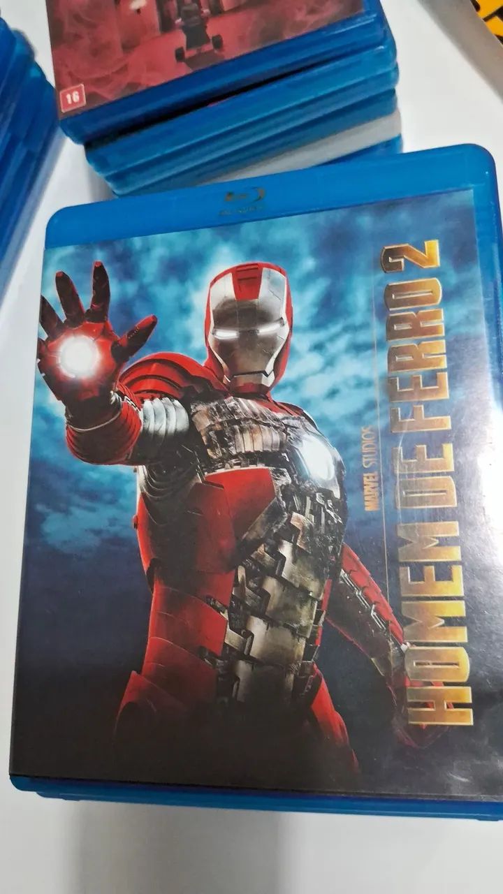 Blu-Ray Homem de Ferro 1 e 2