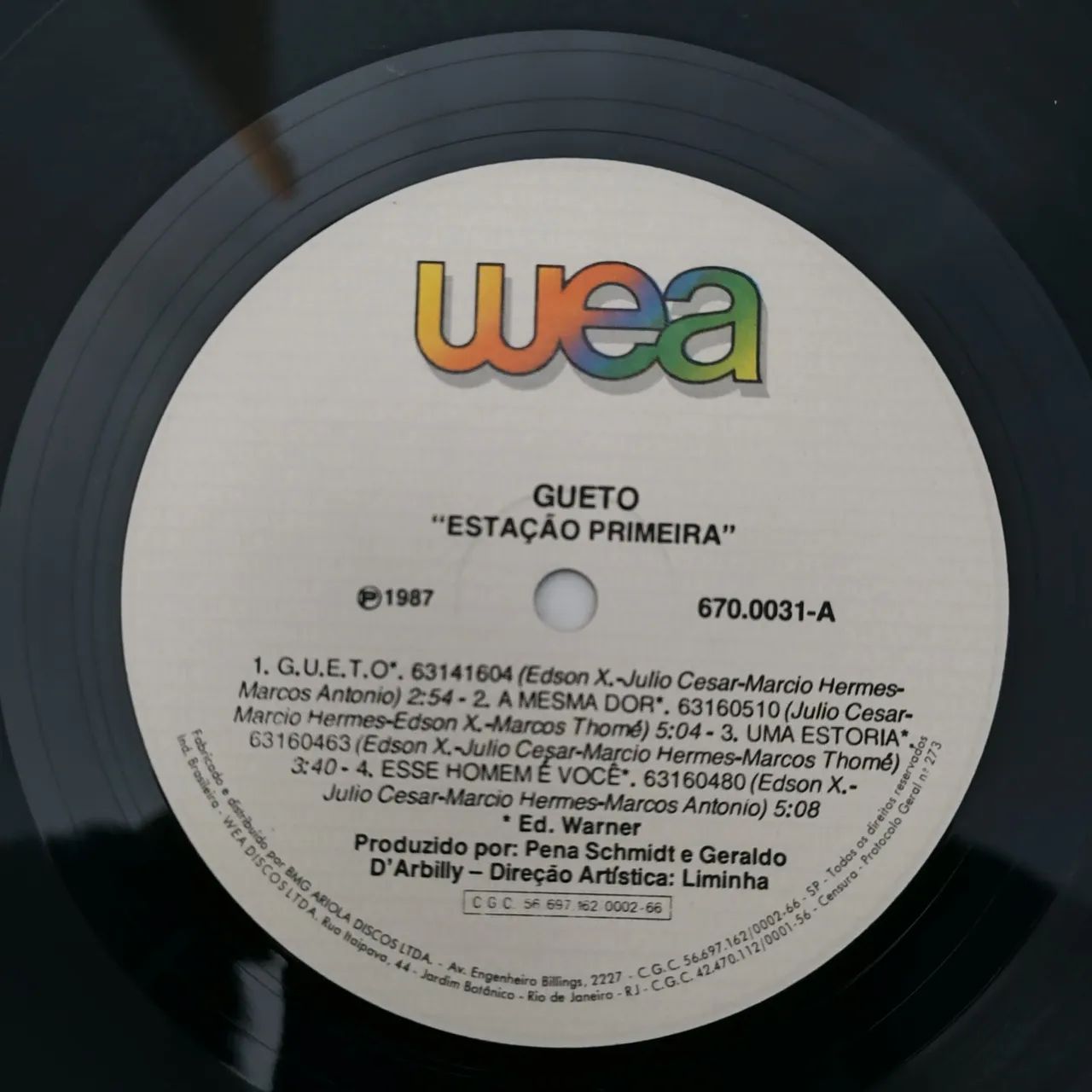Disco de Vinil Cueto - Estação Primeira - Foto 5