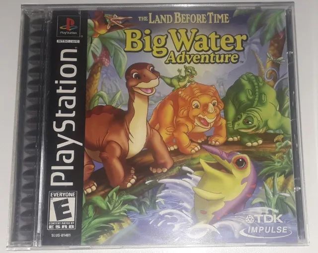 Big Water Adventure PS1 Black Label (raro) - Excelente estado
