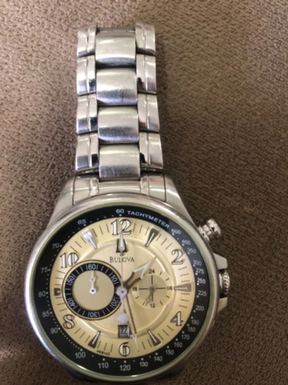 Relógio Bulova Tachymeter original - Foto 2