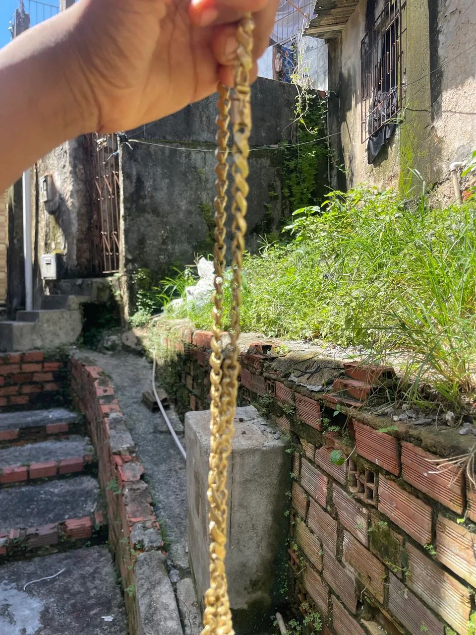 Vendo corrente moeda antiga, com pingete vida cara do orochi - Foto 4