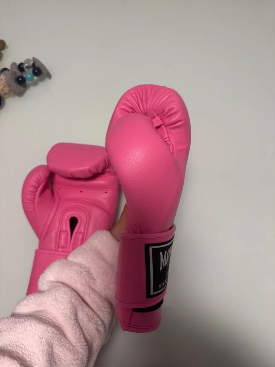 Luva boxe rosa - Foto 4
