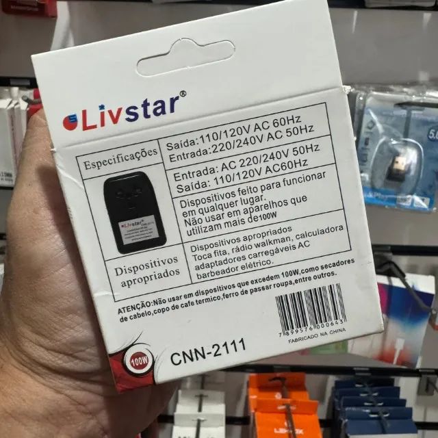 Conversor de Voltagem - BIvolt - 100W - Foto 2