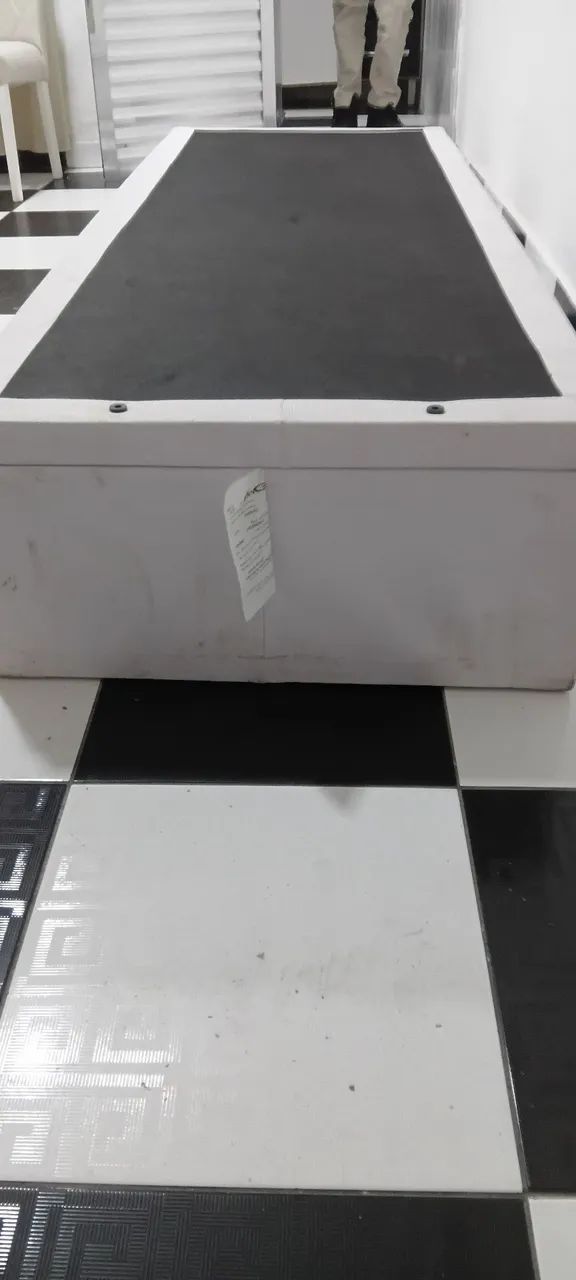 Cama Box Baú Solteiro (Com Pezinhos) - Desapego Barato! - Foto 3