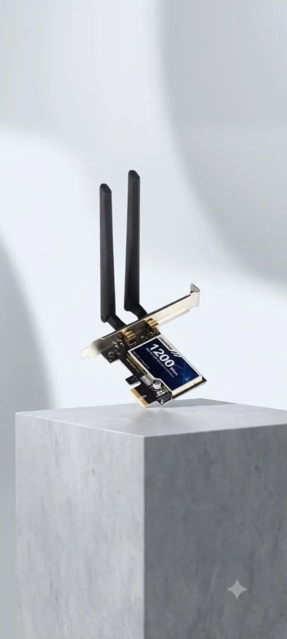 Placa wi-fi 2.4/5ghz + bluetooth 
