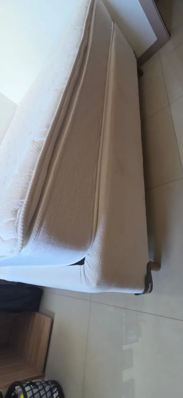 Colchão com pillow top com molas ensacadas e cama box - Foto 5