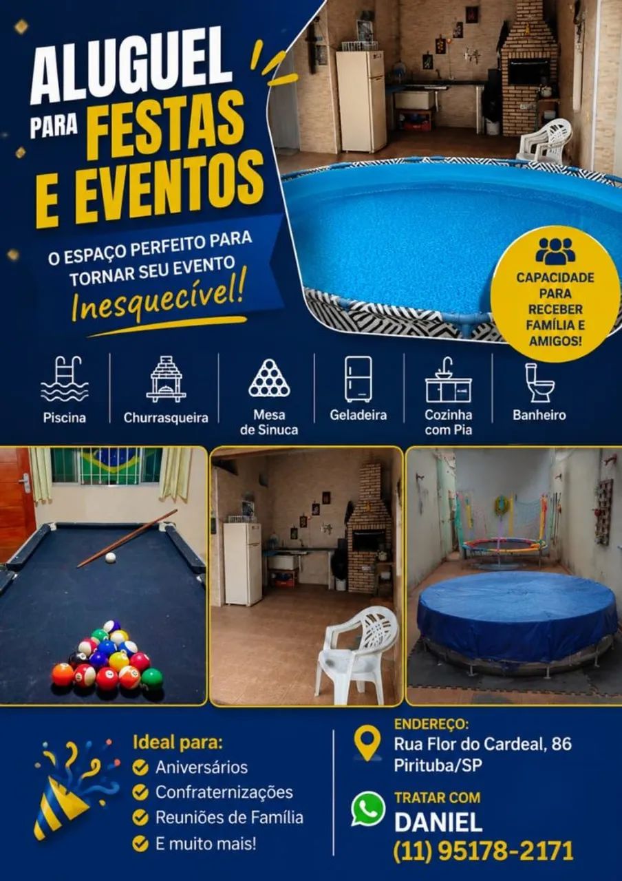 Espaço para eventos 
