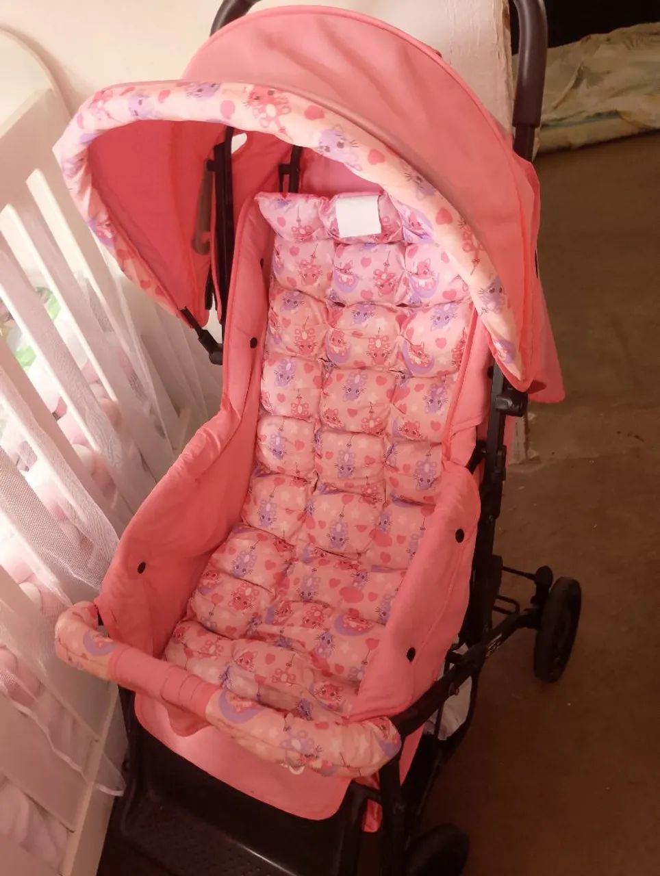 Carrinho de bebê menina - Foto 2
