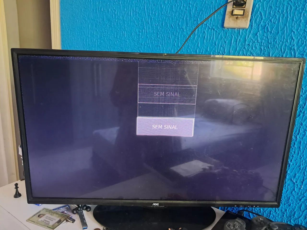 Tv AOC 32 com defeito (COM DEFEITO)