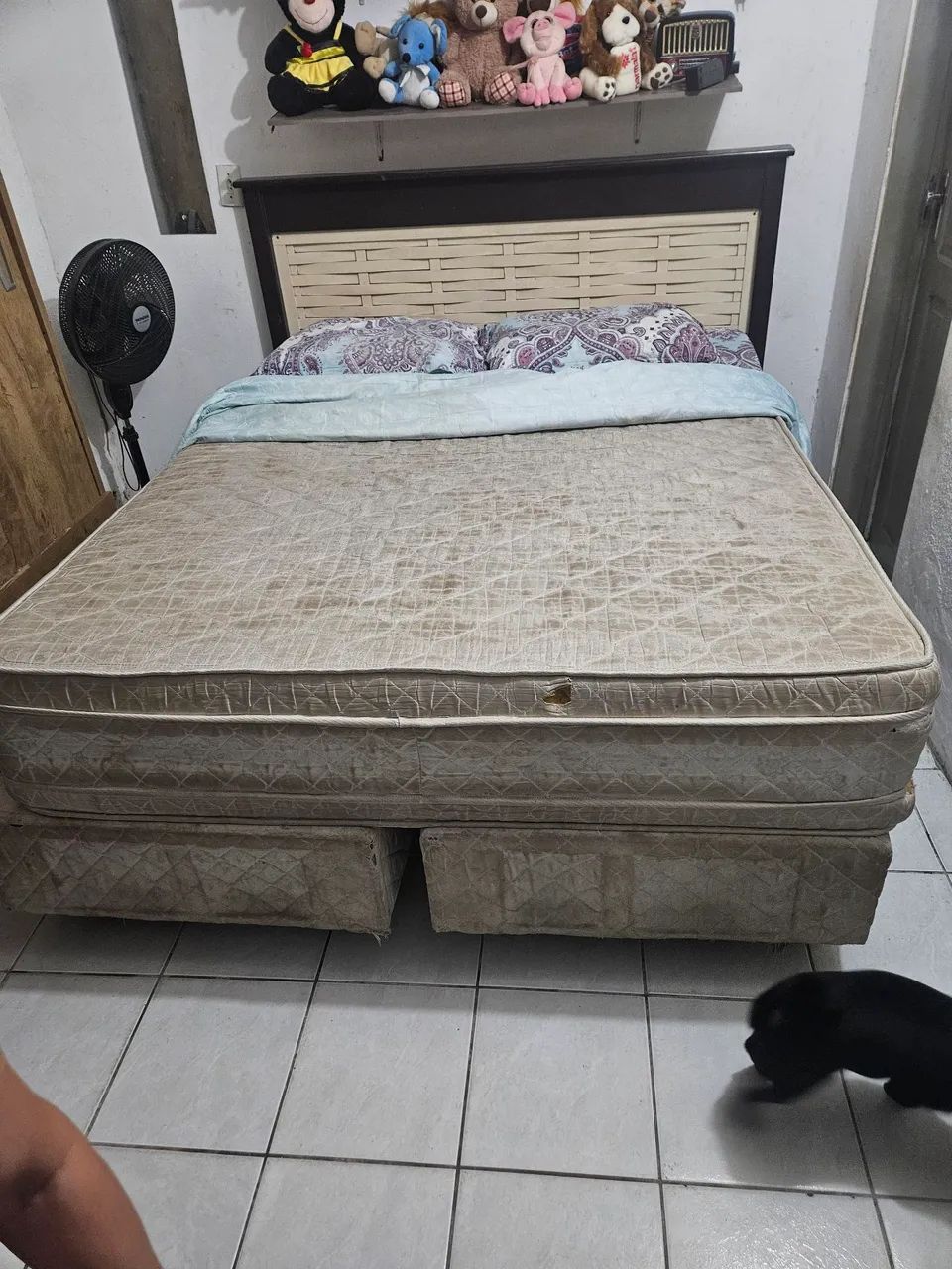 Colchão e cabeceira da cama  - Foto 3