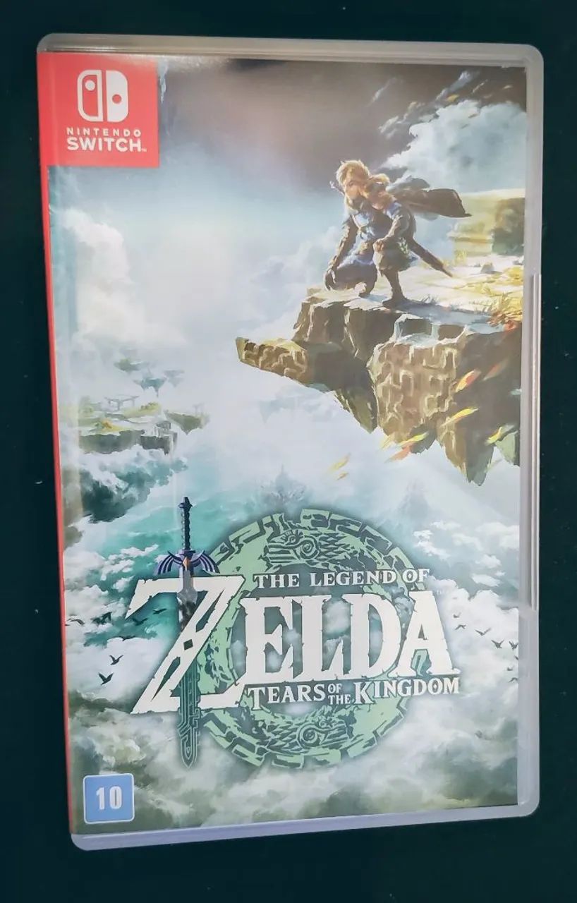 The Legend of Zelda: Tears of the Kingdom - Switch - Impecável (Colecionador)