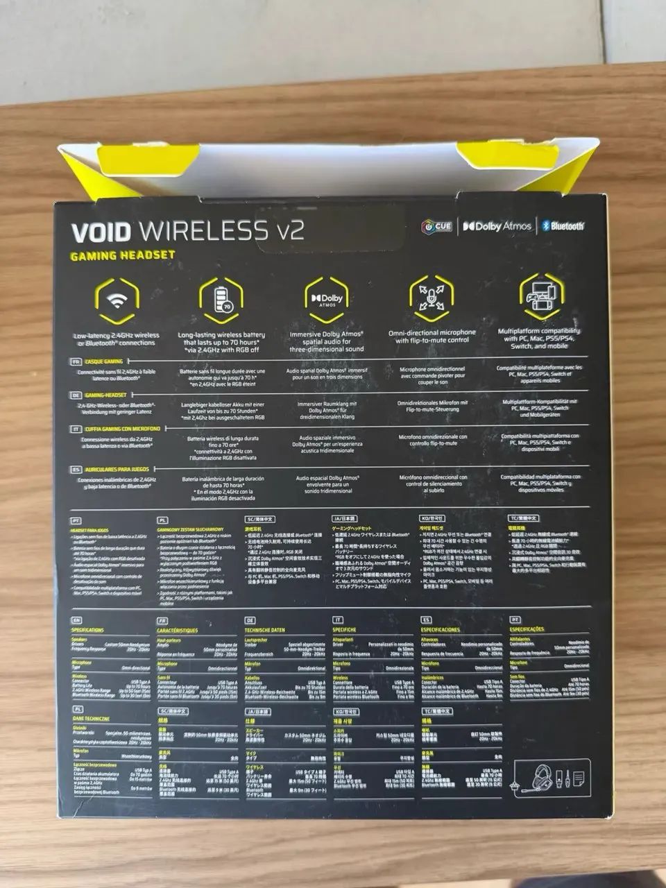 Headset Corsair Wireless V2 Sem fio  - Foto 5