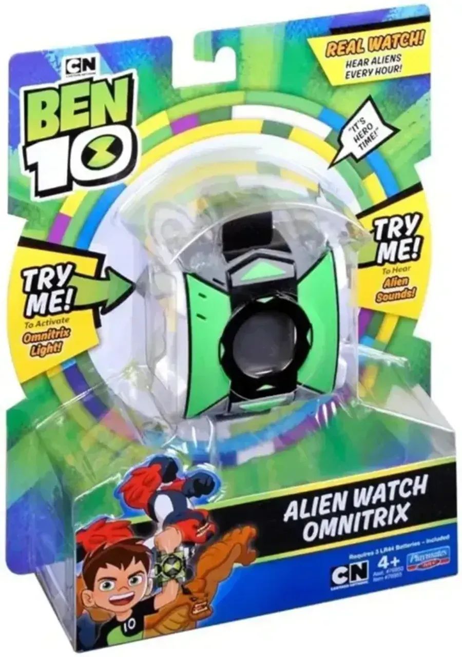 Brinquedo Relógio Digital Alien Omnitrix, Ben 10 Sunny - Foto 4