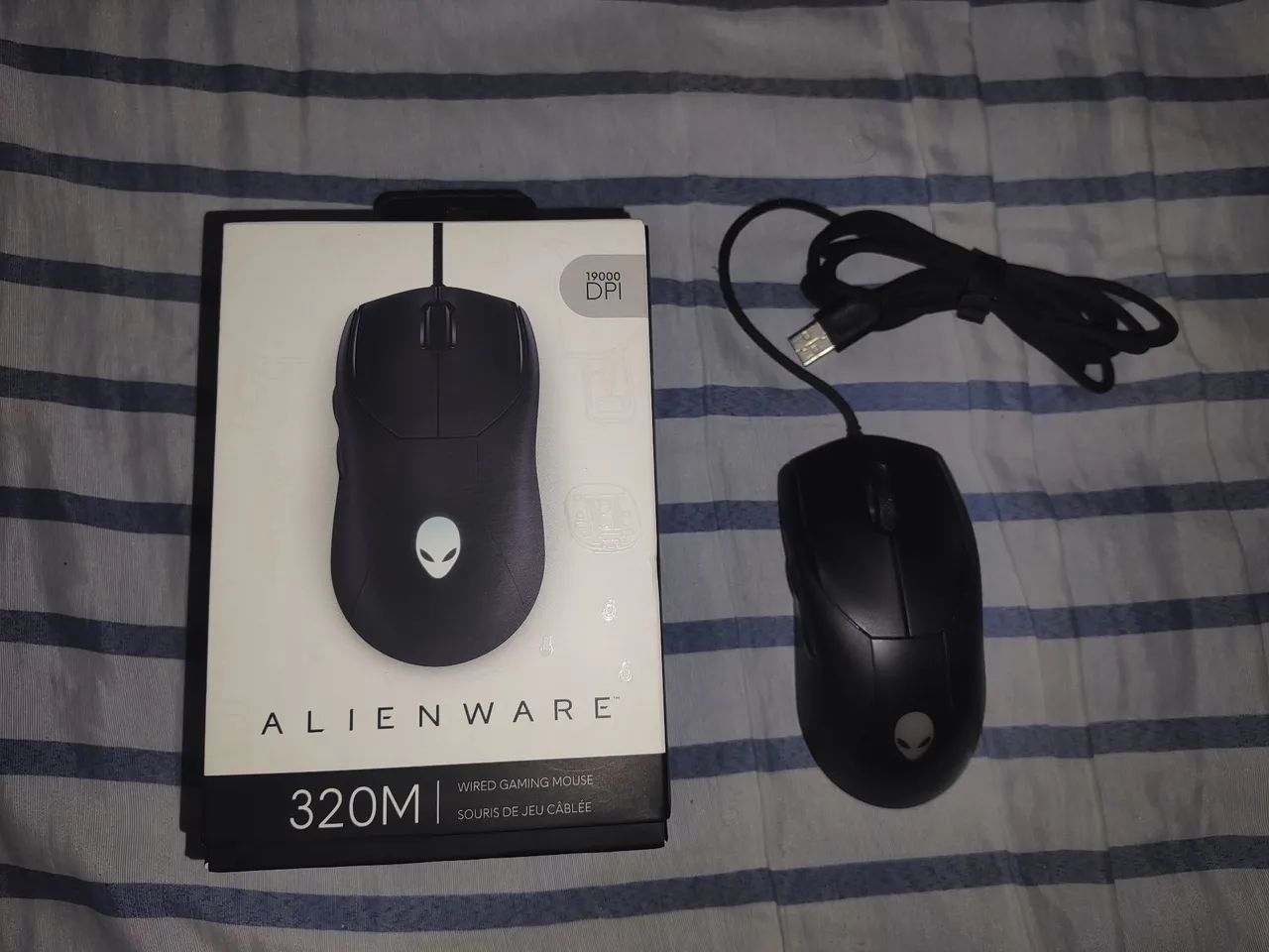 Mouse Gamer Dell Alienware C/ Problema no Cabo