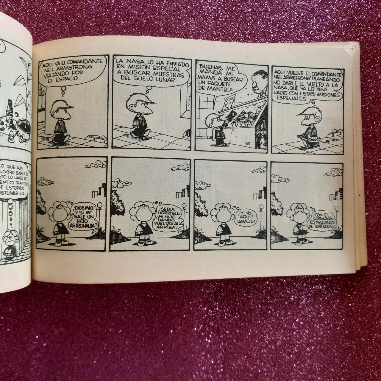 Livro de quadrinhos Mafalda  - Foto 5