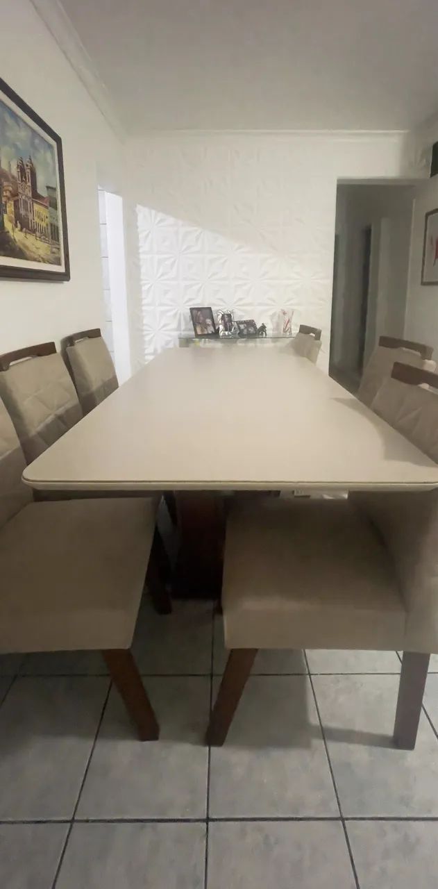Conjunto mesa e 6 cadeiras - Foto 3