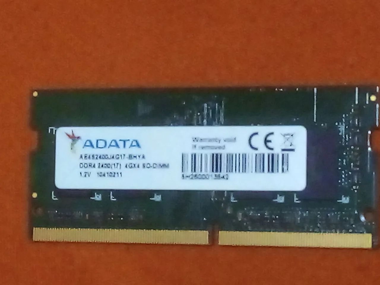MEMÓRIA DDR4 ADATA DE NOTEBOOK 
