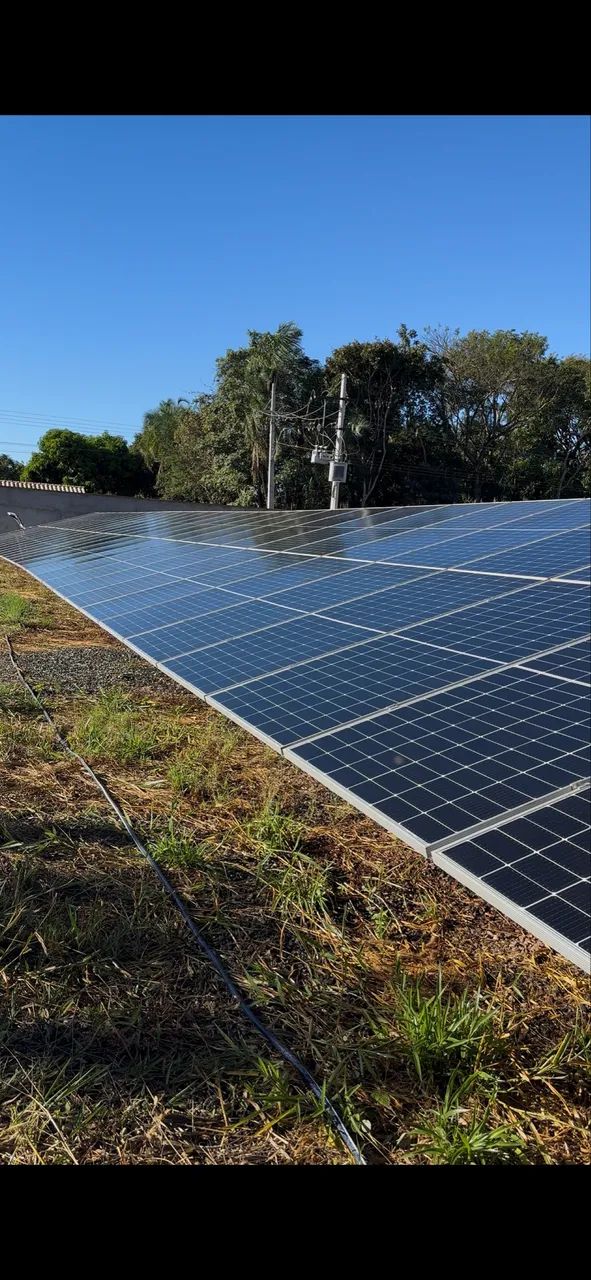 Limpeza de placas solares 