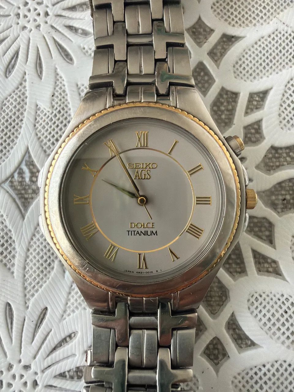 Relógio Seiko Dolce AGS Titanium