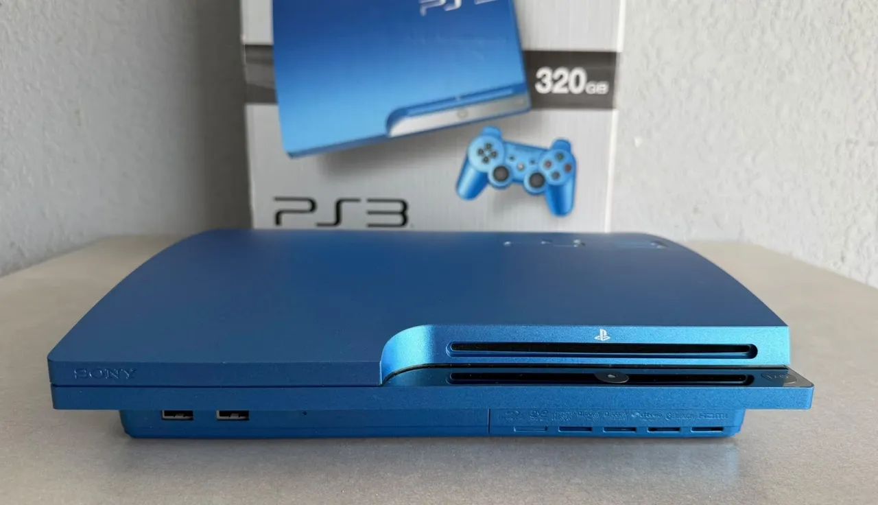 Playstation 3 JP Splash Blue  - Foto 2