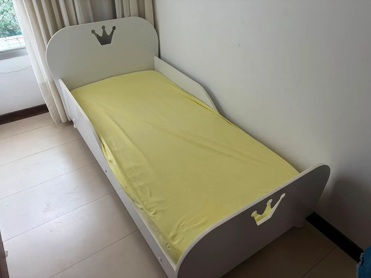 Cama Infantil com proteção lateral  - Foto 4