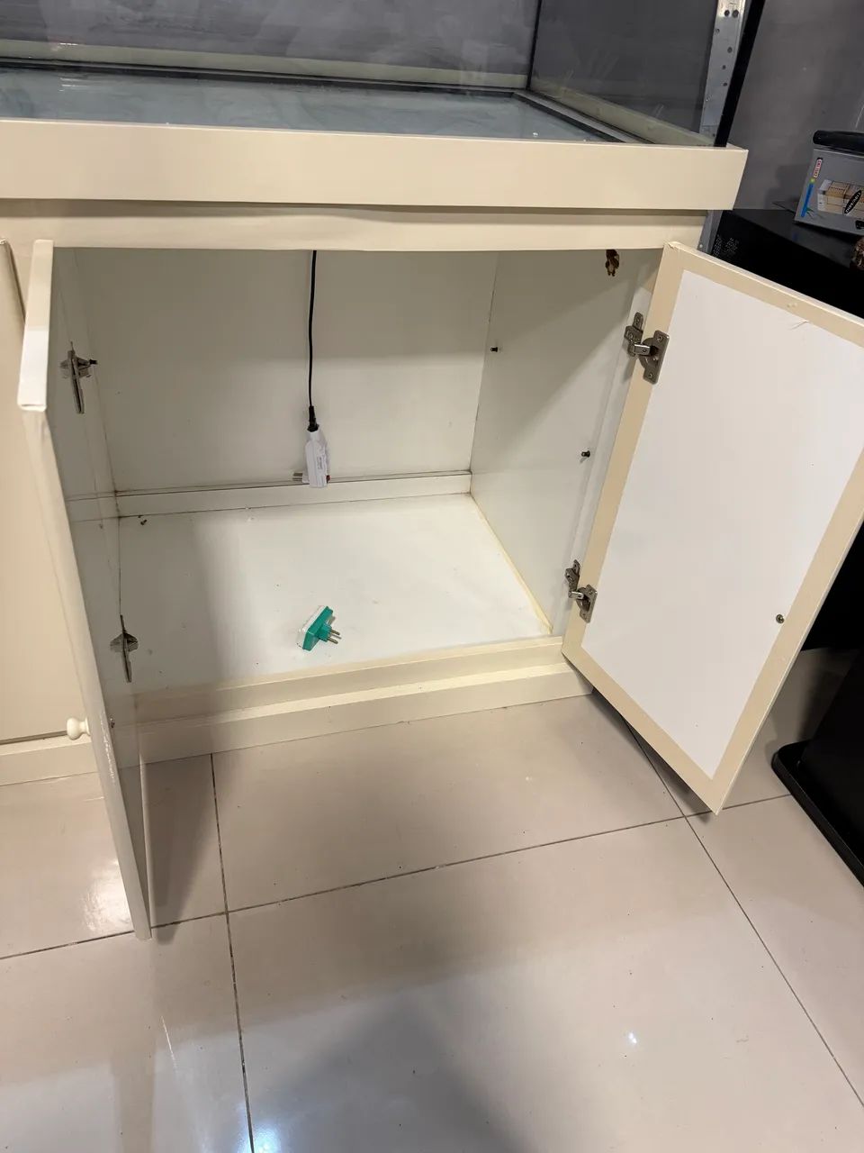 Aquário 385 litros - 140x55x50 - 10mm lapidado  - Foto 3