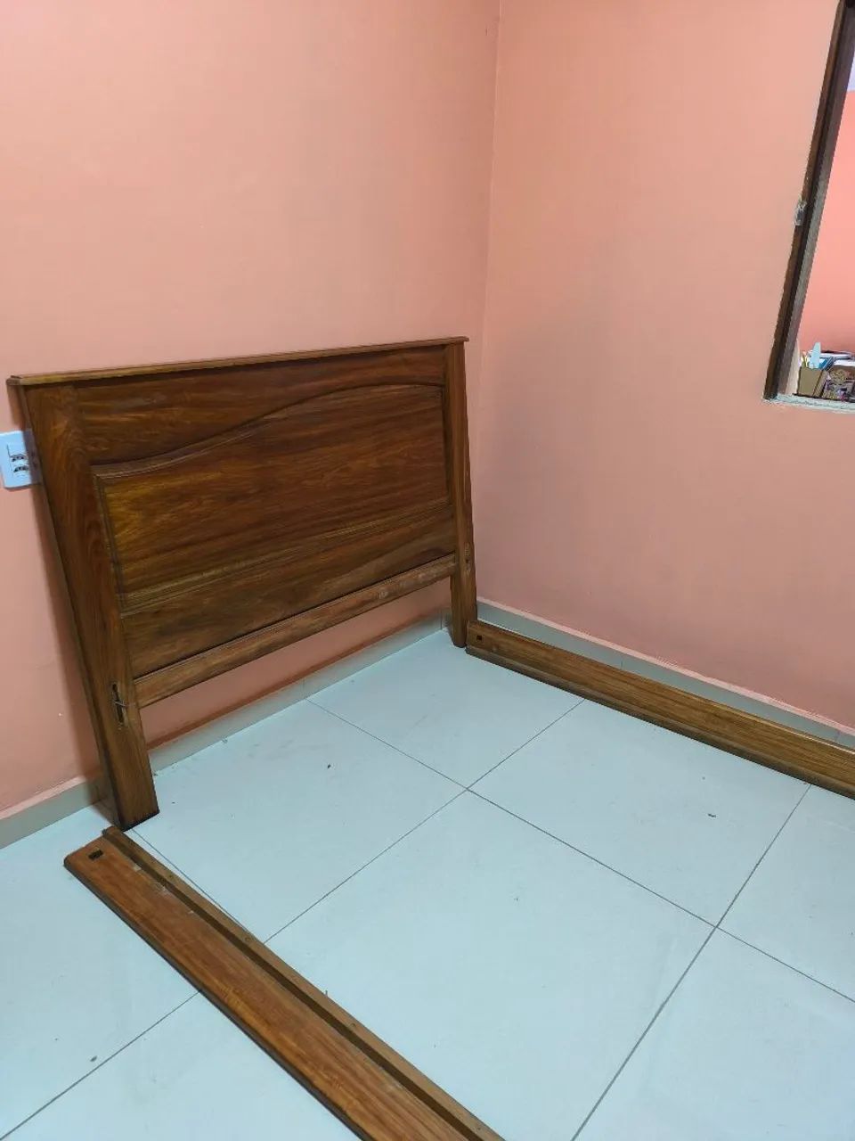 Casa casal de madeira mista 