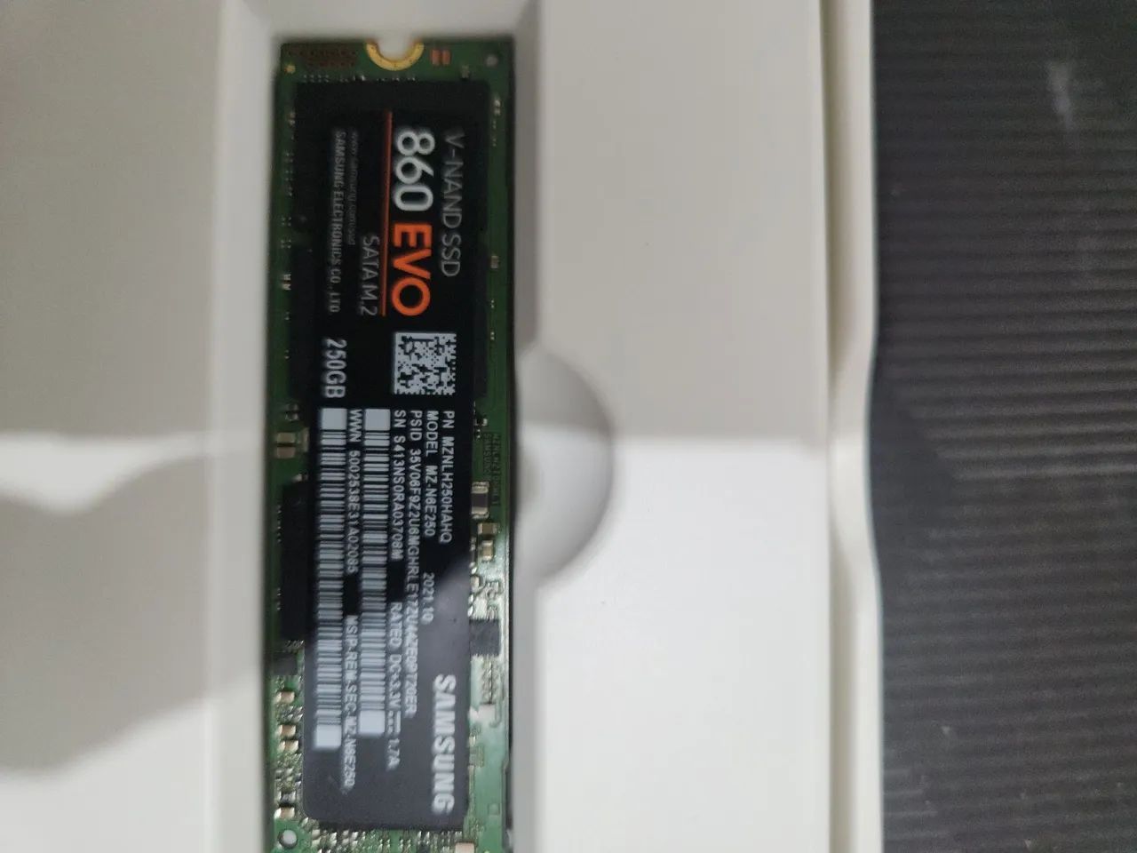 Vendo kit intel i7 11700k + MSI b560 M pro vhd + ssd 250 gb samsung - Foto 4