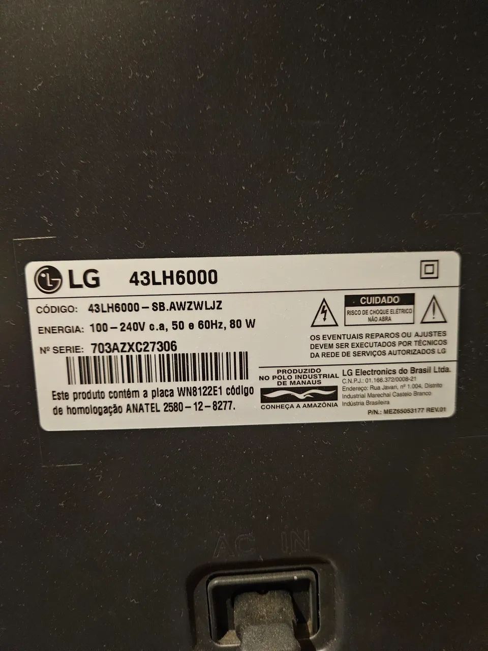TV LG 43 polegadas - Foto 2