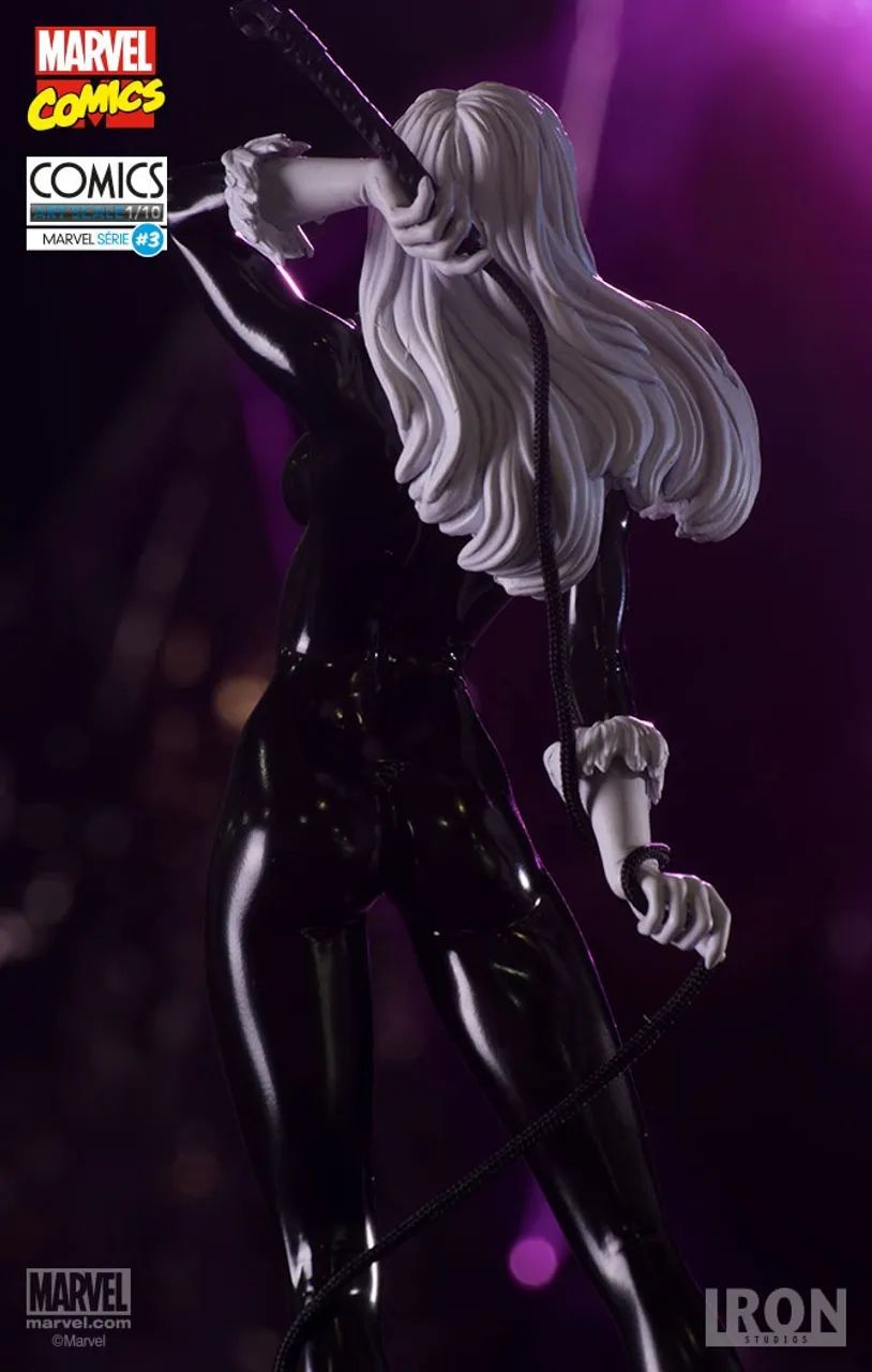 Black Cat 1/10 Iron studios Marvel Comics regular - Foto 3