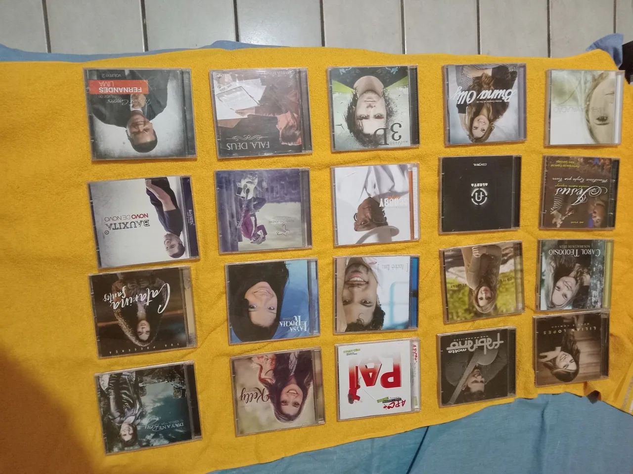 Coleção de cds evangélicos (108 cds) cantores difrrentes